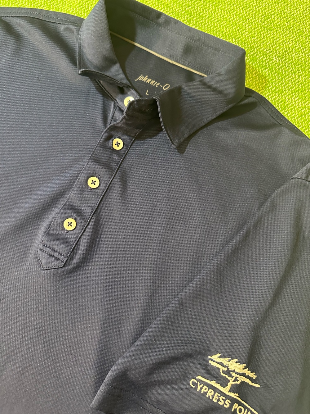 Johnnie-O Blue Golf Polo x Cypress Point Golf Club